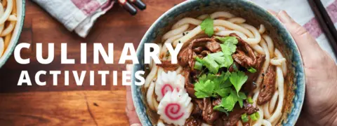 Culinary Activities in Tokyo Culinary Activities banner