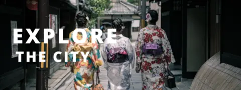 Explore the city of Kyoto Explore the city of Kyoto banner