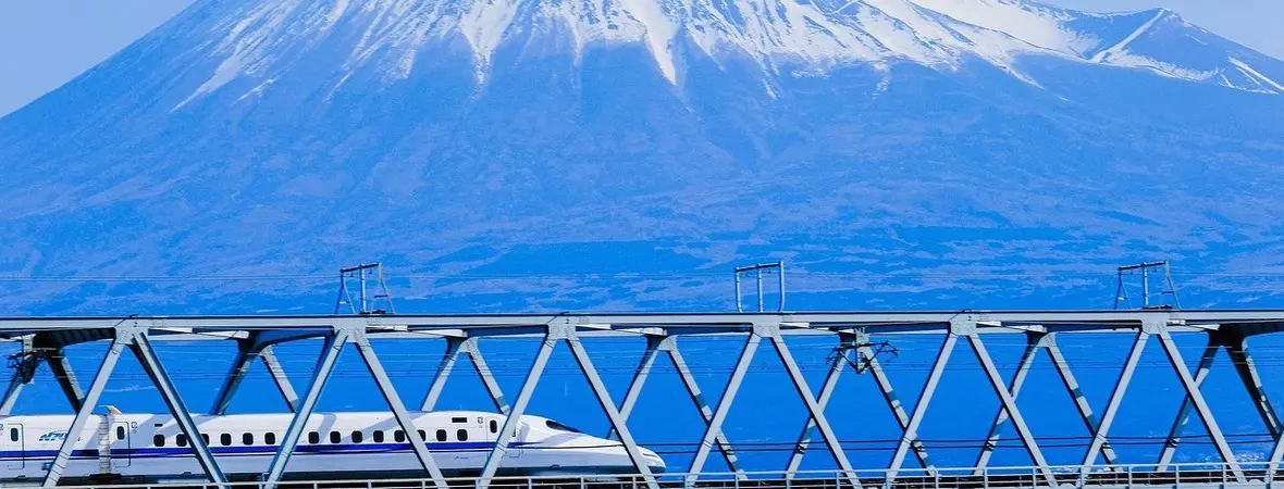 Shinkansen et Mont Fuji