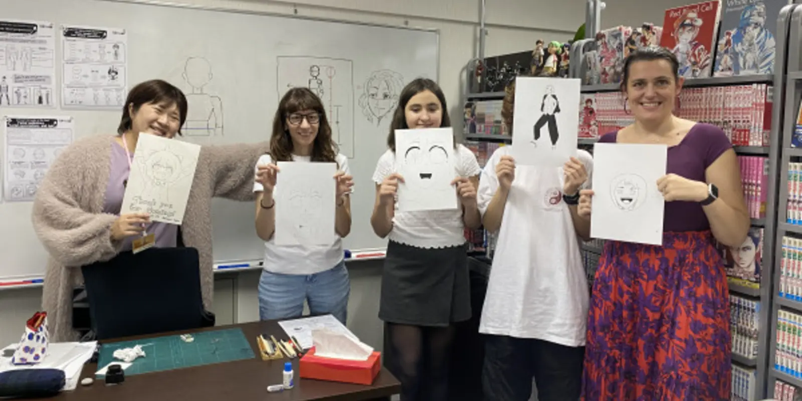 Japan Activity: Manga Drawing Japan Experience