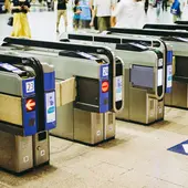 Train station in Japan