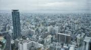 View of Osaka from Abeno Harukas 