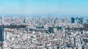 Vue en hauteur de Tokyp