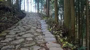 The Magome-Tsumago Trail, part of the Nakasendo