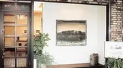La facciata della galleria Aoikaze di Kyoto.