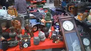 El mercado de las pulgas de Shitennoji.