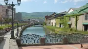 El canal de Otaru, punto de referencia de la ciudad.