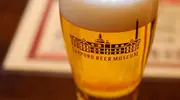 Un verre de bière provenant du Sapporo Beer Museum