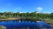 Le mont Hakkôda à la fin du printemps