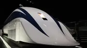 Ancien modèle de Maglev aujourd'hui exposé au musée ferroviaire de Nagoya