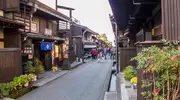  A street of traditional houses in Takayama