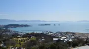 La baie d'Ushimado vue depuis le jardin des oliviers