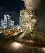 Shin Marunouchi building terrace on 7F