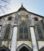 Façade de l'église Oura à Nagasaki
