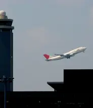 Décollage d'un avion de la JAL de Narita