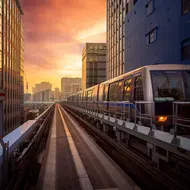 Métro de Tokyo Avec cette carte, vous pouvez monter à bord du métro de Tokyo...