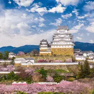 Le château d'Himeji, patrimoine mondial de l'UNESCO est facile d'accès depuis Kyoto