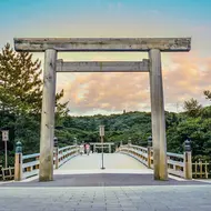 Ise Grand shrine is the first ranked shrine in the shinto religion in Japan