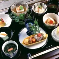 Japan traditional dinner in your ryokan
