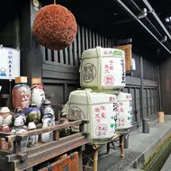 Taste Japanese sake in a brewerie