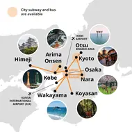 Available city & map