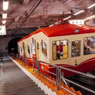 The Kurobe Cable Car between the Dam and Kurobedaira
