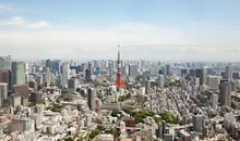 city view of Roppongi Tokyo 