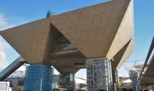 Exterior of Tokyo Big Sight