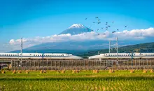 Shinkansen, Mont Fuji