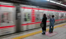 Train at Shin-Osaka Station