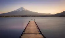 Mount Fuji Sunset