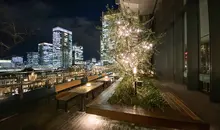 Shin Marunouchi building terrace on 7F