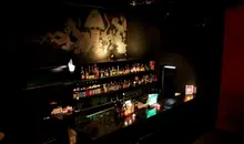 The bar at Shibuya Club Unit is very well supplied.