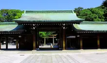 Le sanctuaire Meiji-jingu à Tokyo