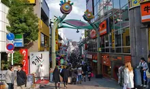 La ruelle Takeshita Dori à Harajuku