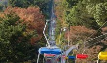 Le téléphérique de Takao pour accéder au sommet du Mont Takao.