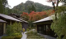 En un ryokan in Arima.