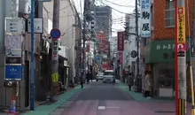 Calle del vecindario Daimyo en Fukuoka.