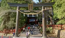 El torii del Futarasan jinja.