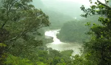 Las cascadas Kampire del río Urauchi en Iriomote