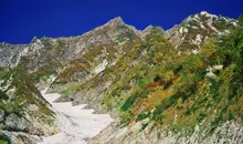 La vallée d'Hakuba dans les Alpes japonais.