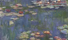 Les Nymphéas de Claude Monet.