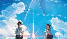 Afiche de Your Name de Makoto Shinkai.