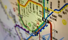 Les cartes du réseau de métro vont proposer une version en anglais, sans les caractères japonais