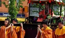 Parade du Aoi matsuri à Kyoto au mois de mai