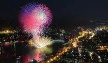 Feu d'artifice d'Onomichi