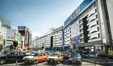 La sortie Est de la gare d'Ikebukuro à Tokyo