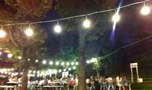 Le Forest beer garden, près du parc du sanctuaire Meiji, à Tokyo