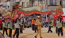 Nagasaki Kunchi, la danse du dragon chinois