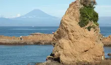 Vue sur le Mt.Fuji depuis le parc Tateishi(Yokosuka)